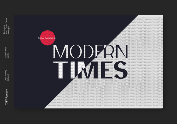 A Modern Display Font for Sharp Digital Branding