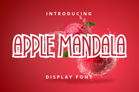 Apple Mandala: A Display Font for Attention-Grabbing Campaigns