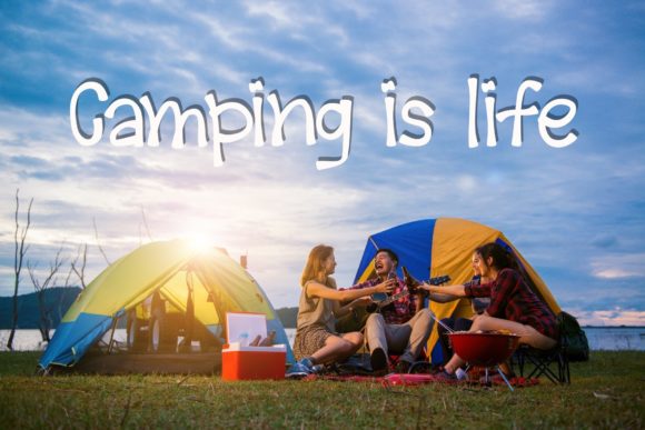 Bringing Personality to Branding with the Camping is Life Font