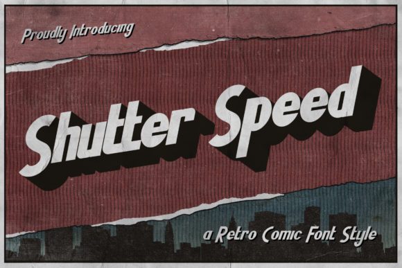 Exploring Shutter Speed: The Bold Display Font That Upgrades Your Brand