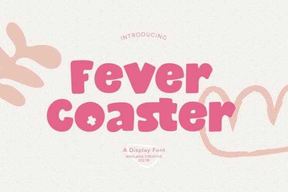 Fever Coaster Font: Chunky Letters for Digital Visibility