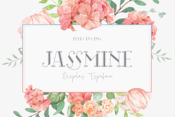 Jassmine: A Dainty Display Font for Elegant Branding