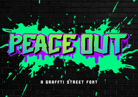 Peace Out: A Display Font for Editorial Mood and Clarity