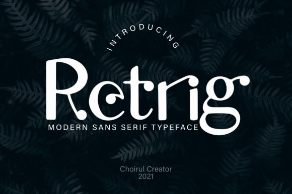 Retrig Font Review: A Bold Display Typeface