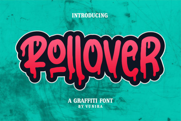 Rollower: The Creepy & Fun Display Font for Digital Creators