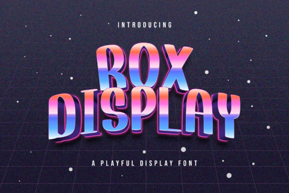 Rox: A Display Font with Urban Soul