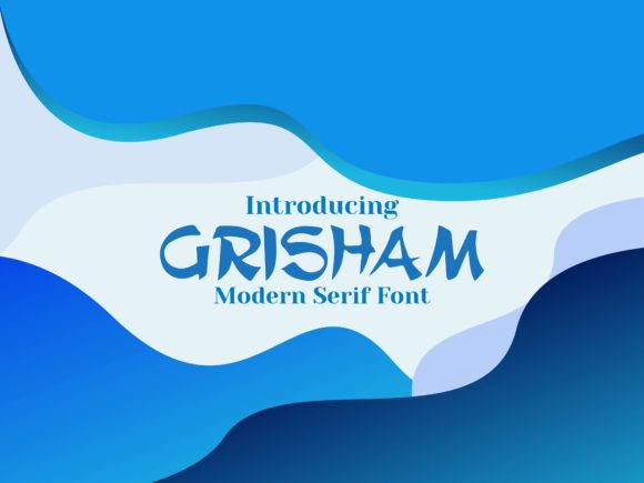 The Grisham Font: A Playful Display Typeface for Digital Branding