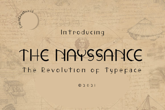 The Nayssance: A Display Font for Bold Digital Identity