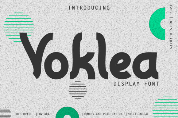 The Voklea Font Can Make Your Small Business Visuals Pop