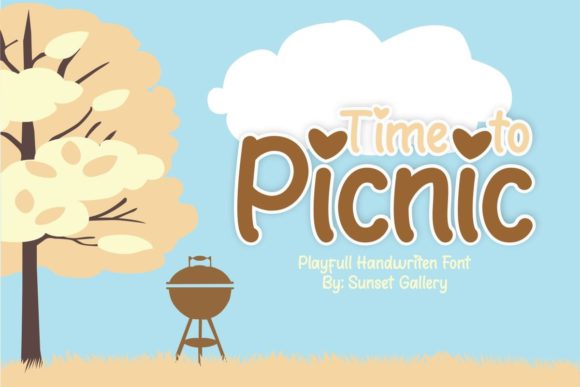 Time to Picnic: The Playful Display Font That Builds Brand Trust