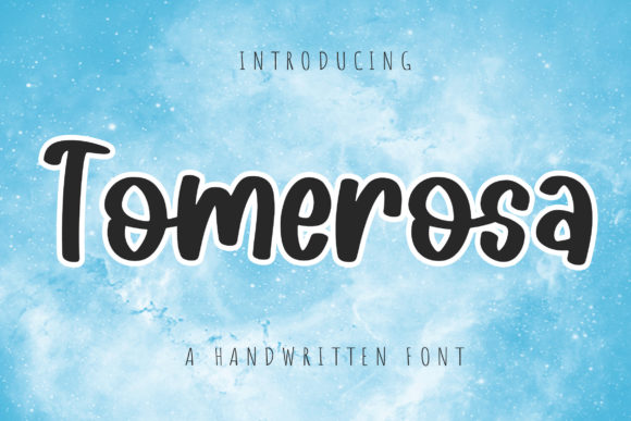 Tomerosa: The Designer's View of a Display Font in Action